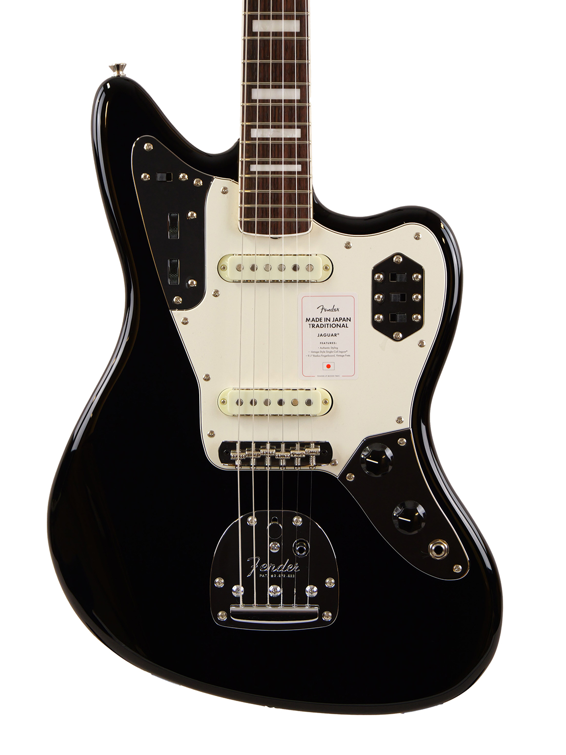 Fender Made in Japan Traditional Late '60s Jaguar (Black)