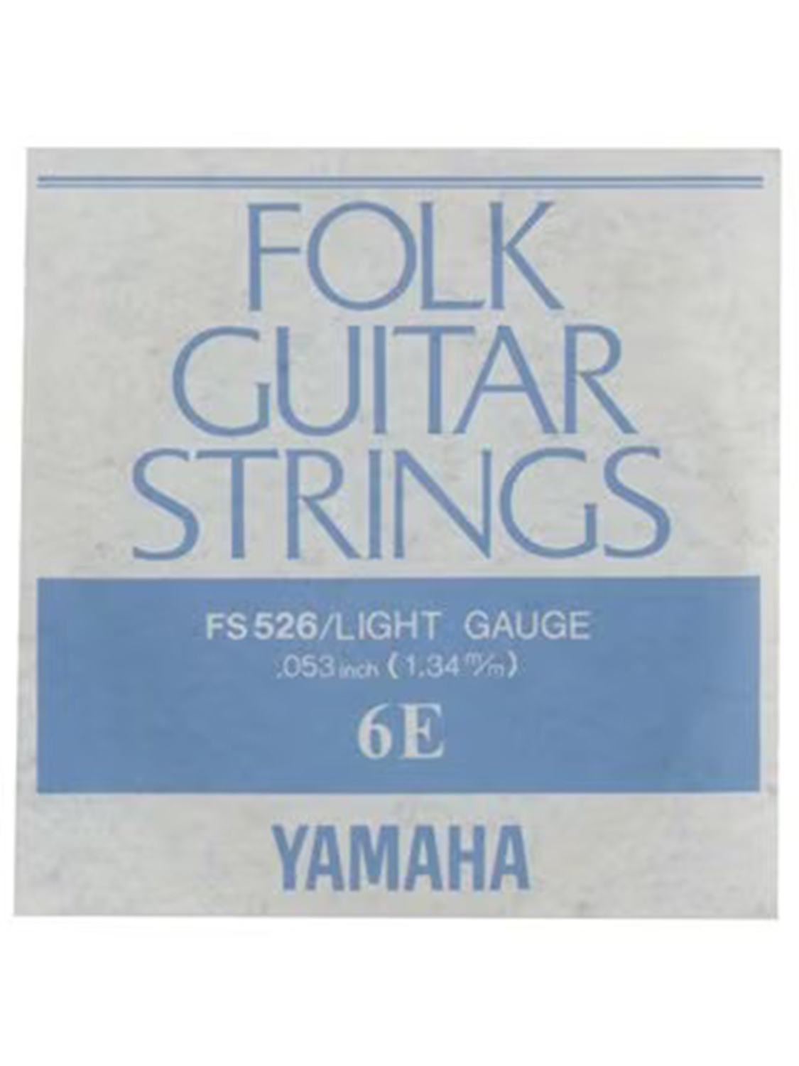 YAMAHA FS-526 フォークギター用/ライトゲージ/バラ弦【6弦】