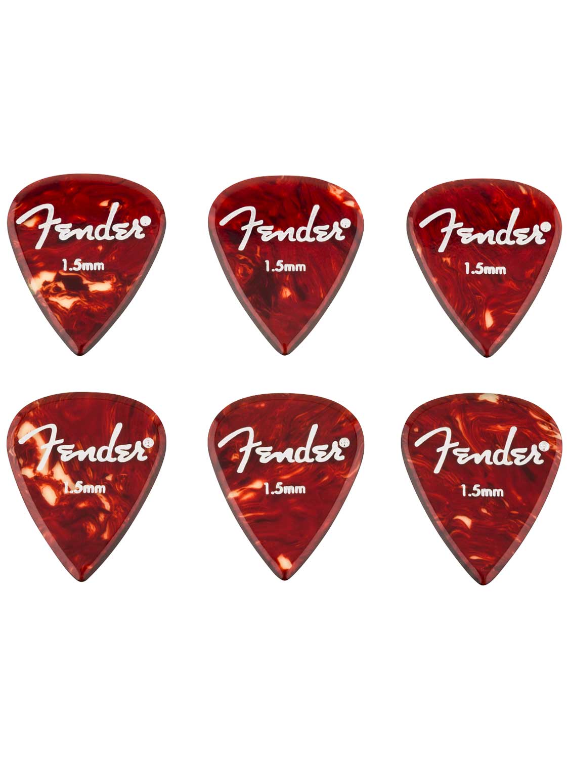 Fender ピック 351 Aero Acrylic Picks/1.5mm(6PK)
