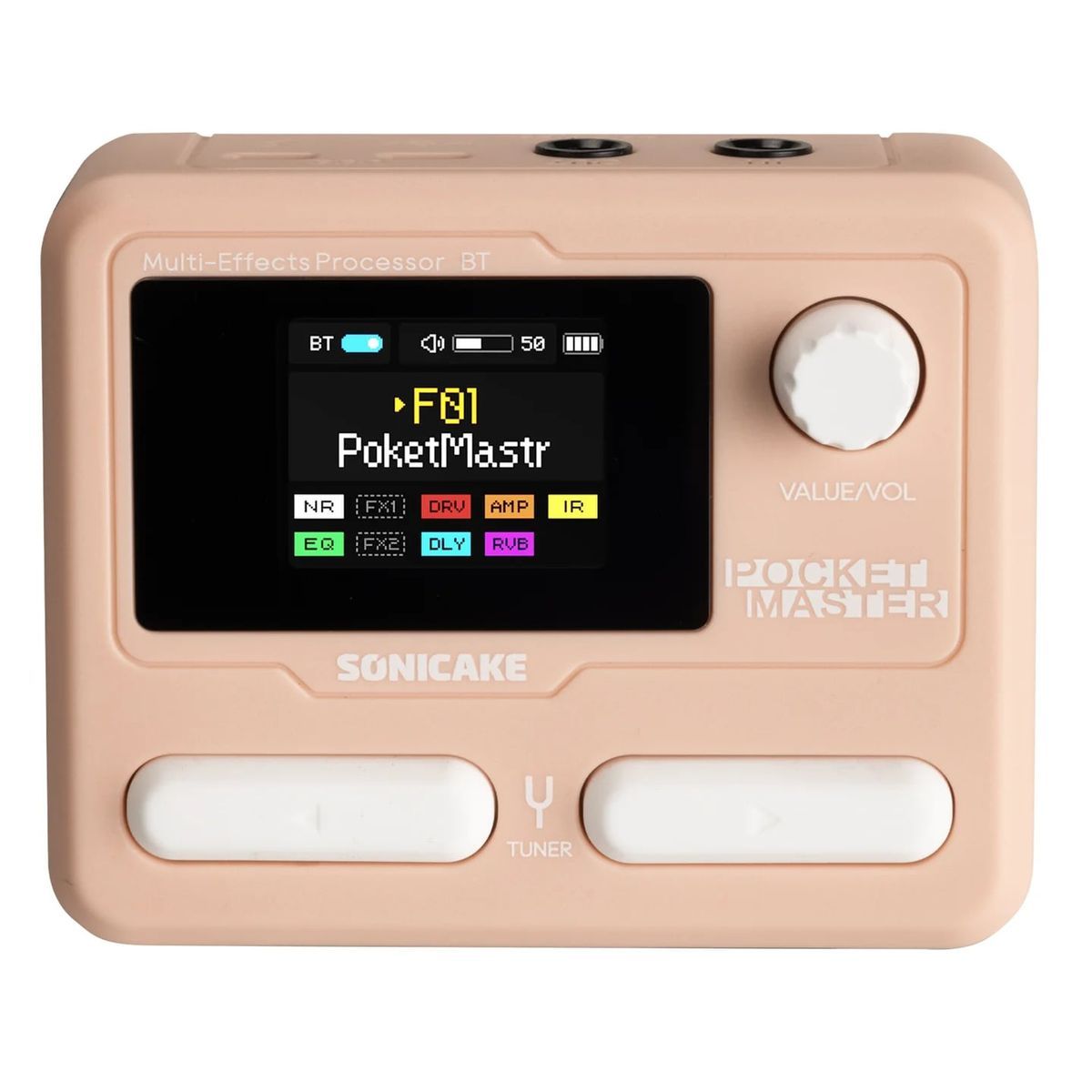 Sonicake Pocket Master  ポケットマスター マルチエフェクター ソニケーキ (Pink/ ピンク)