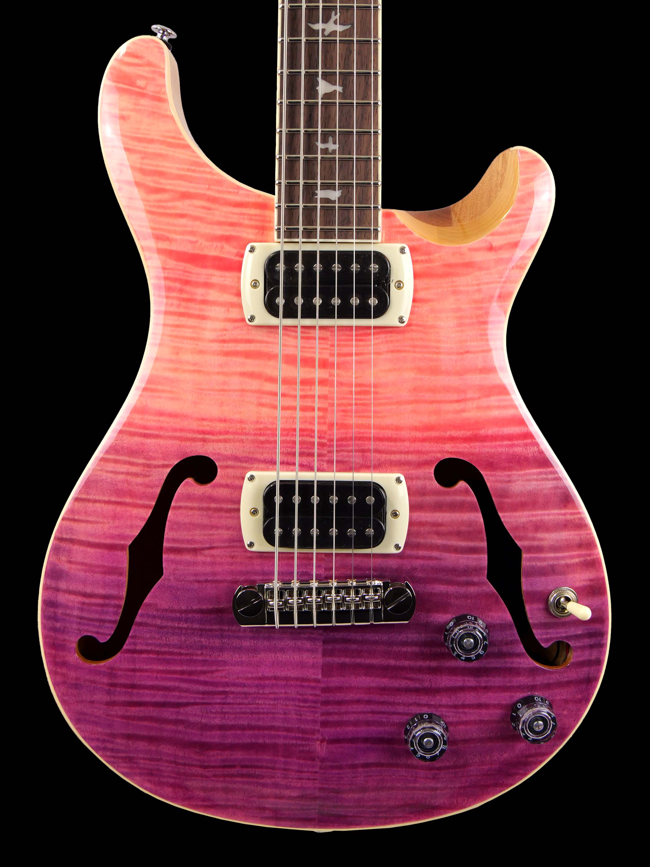 Paul Reed Smith(PRS) SE Ed Sheeran Hollowbody I Piezo Baritone (Pink Ombre)