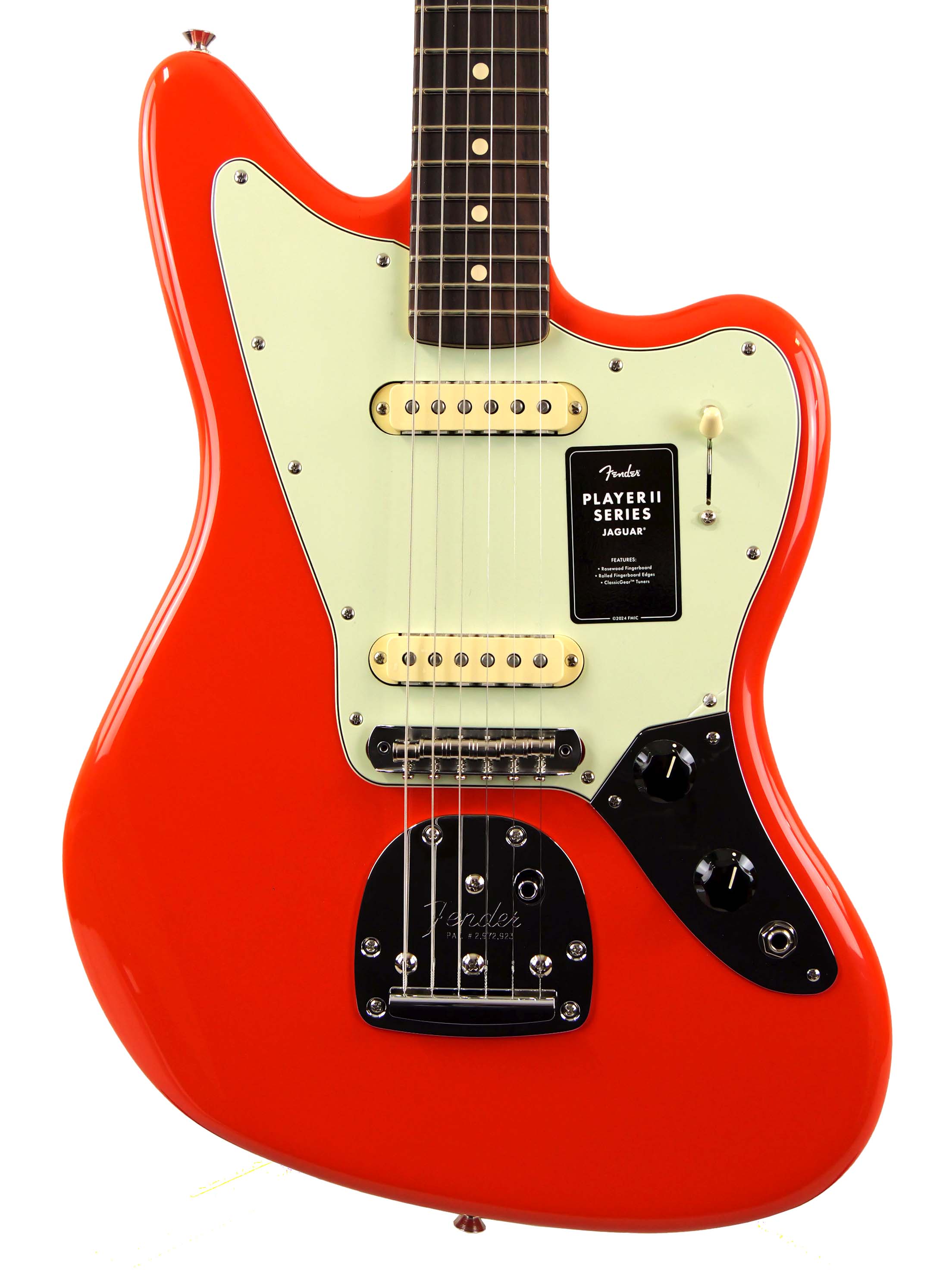 Fender Player II Jaguar RW (Rallye Orange)