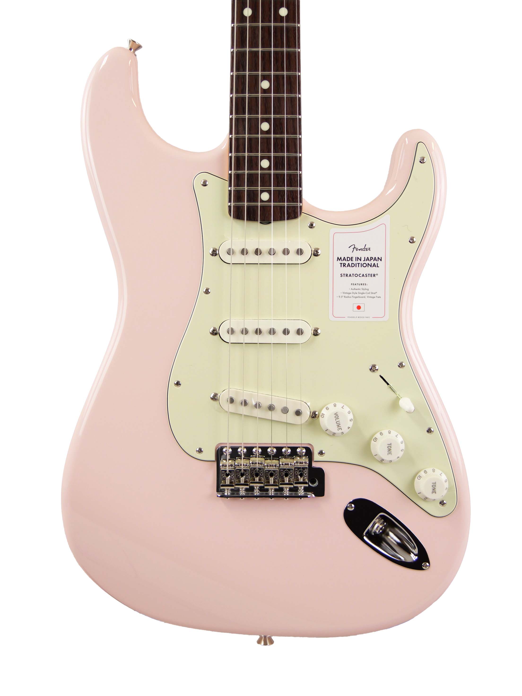 Fender Made in Japan Traditional 60s Stratocaster (Shell Pink)