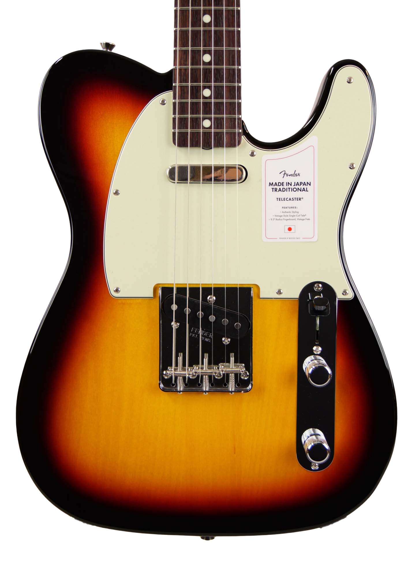 Fender Made in Japan Traditional 60s Telecaster (3-Color Sunburst)