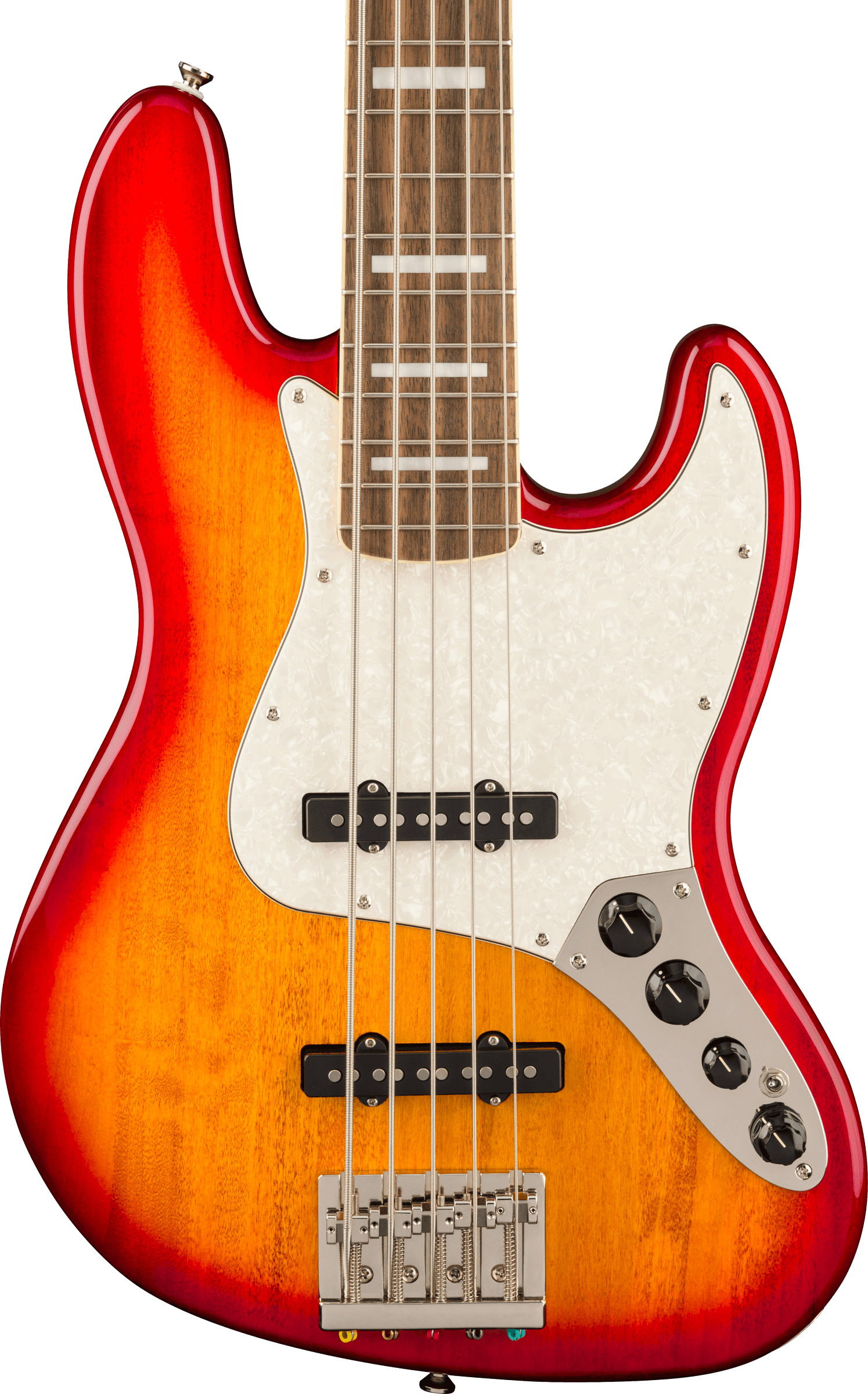 Squier by Fender Classic Vibe Active '70s Jazz Bass V (Sienna Sunburst)
