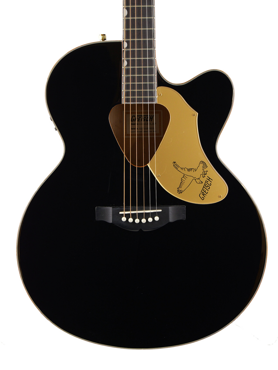 Gretsch G5022CWFE Rancher Falcon Acoustic Jumbo Electric Fishman Pickup System (Black)