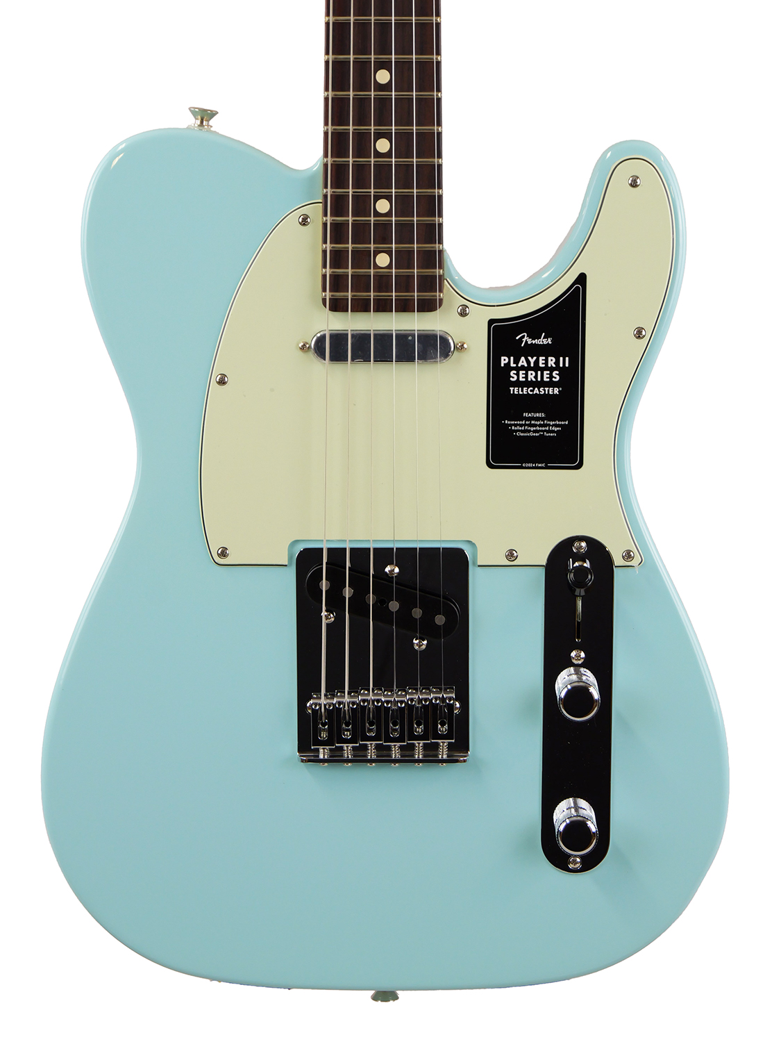 Fender 75th Anniversary Player II Telecaster (Daphne Blue)