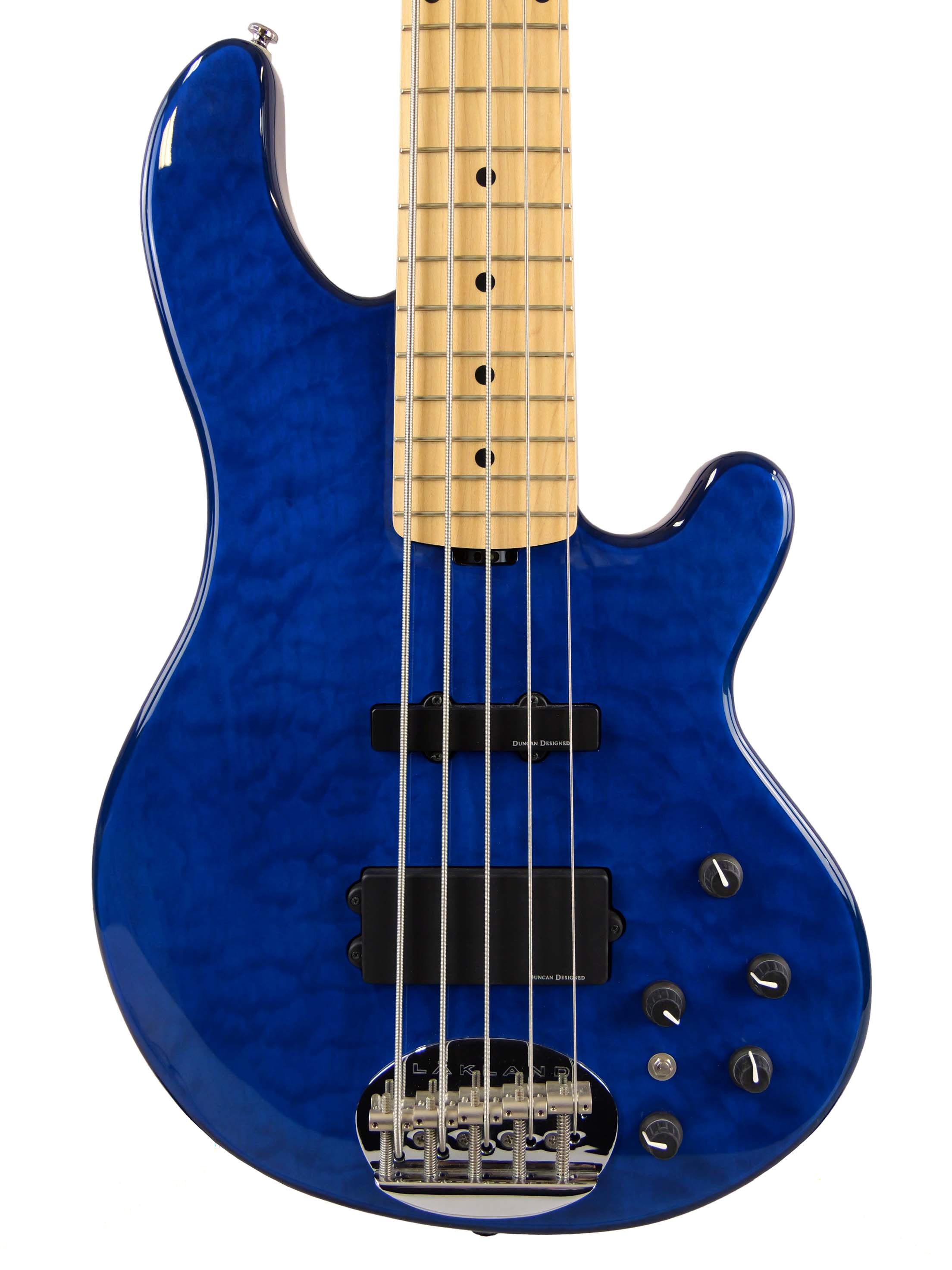 LAKLAND SK-5DX  (Blue Translucent / Maple FB) (5弦) 【USED】