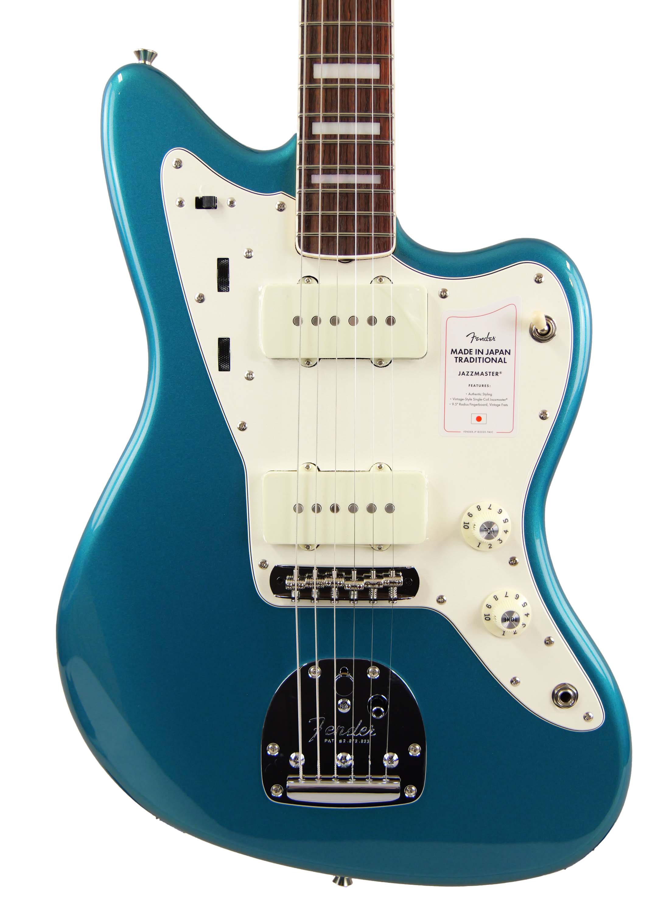 Fender Made in Japan Traditional Late '60s Jazzmaster (Ocean Turquoise Metallic)