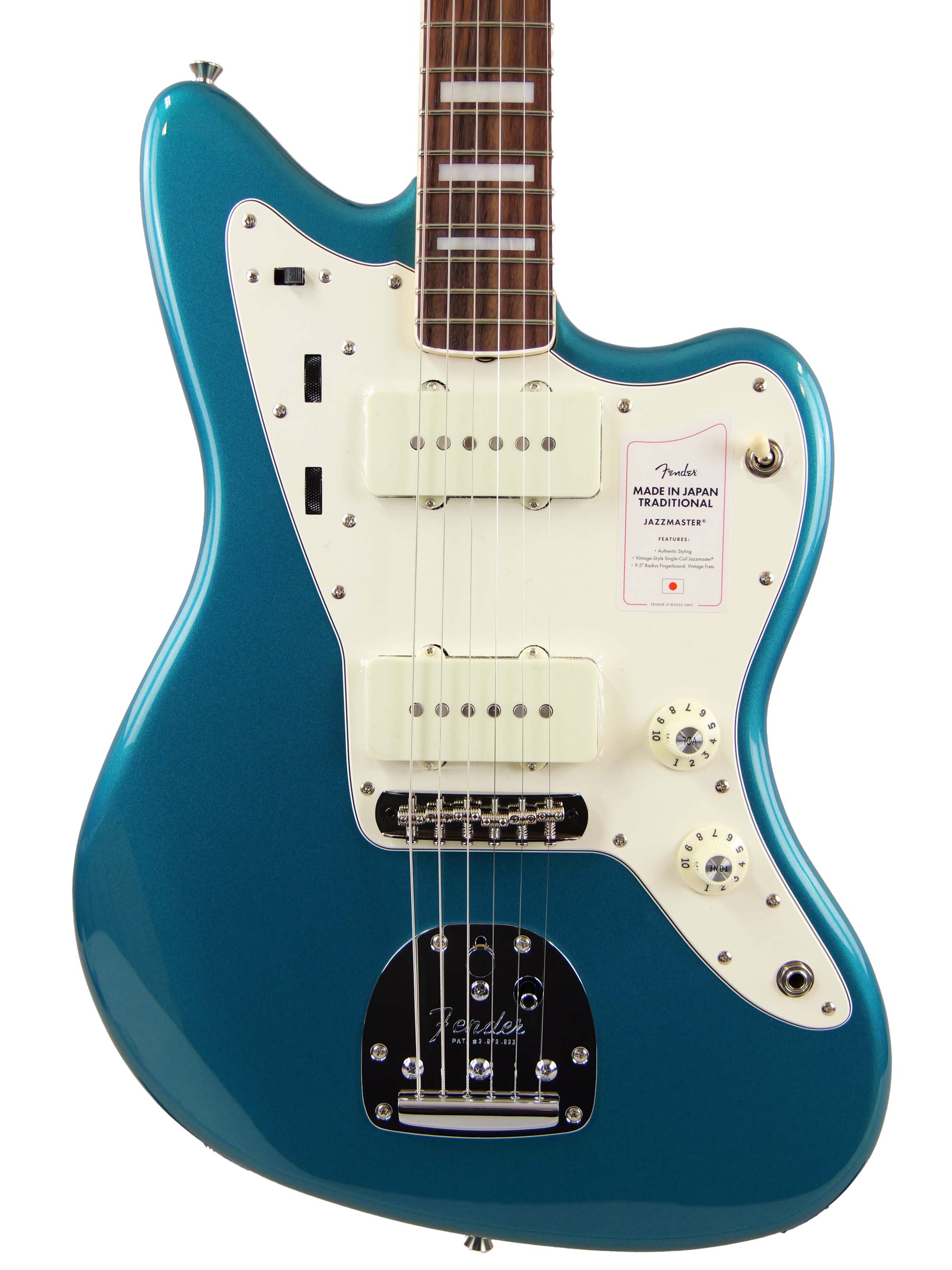 Fender Made in Japan Traditional Late '60s Jazzmaster (Ocean Turquoise Metallic)