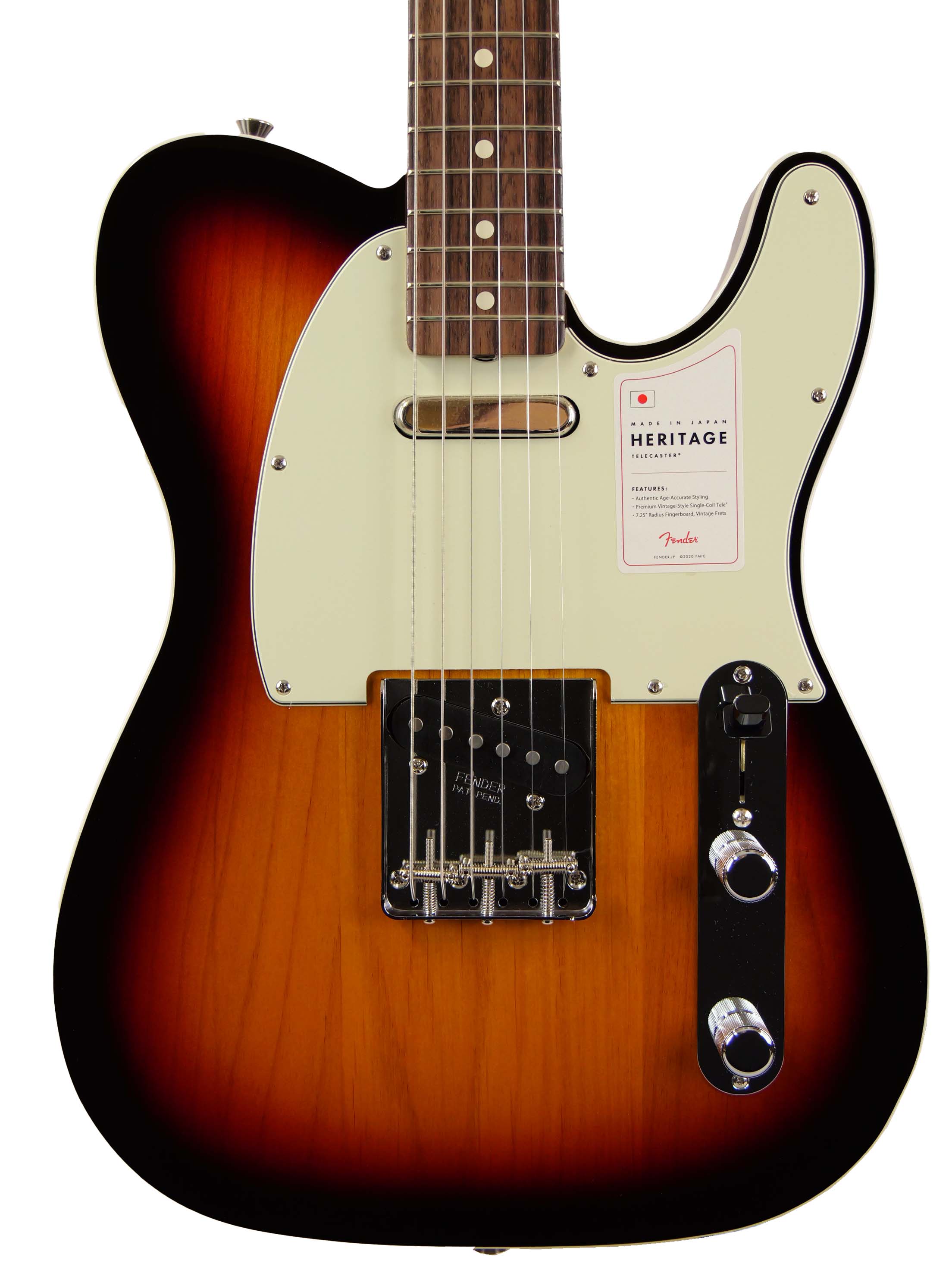 Fender Made in Japan Heritage 60s Telecaster Custom (3-Color Sunburst)