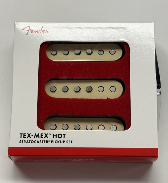Fender Tex-Mex Hot Stratocaster Pickup Set (Aged White)