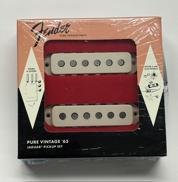Fender Pure Vintage '65 Jaguar Pickup Set (Vintage White)