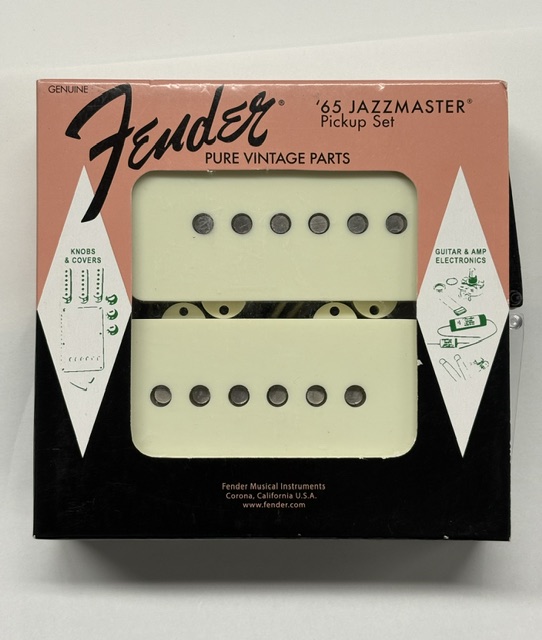 Fender Pure Vintage '65 Jazzmaster Pickup Set (Vintage White)