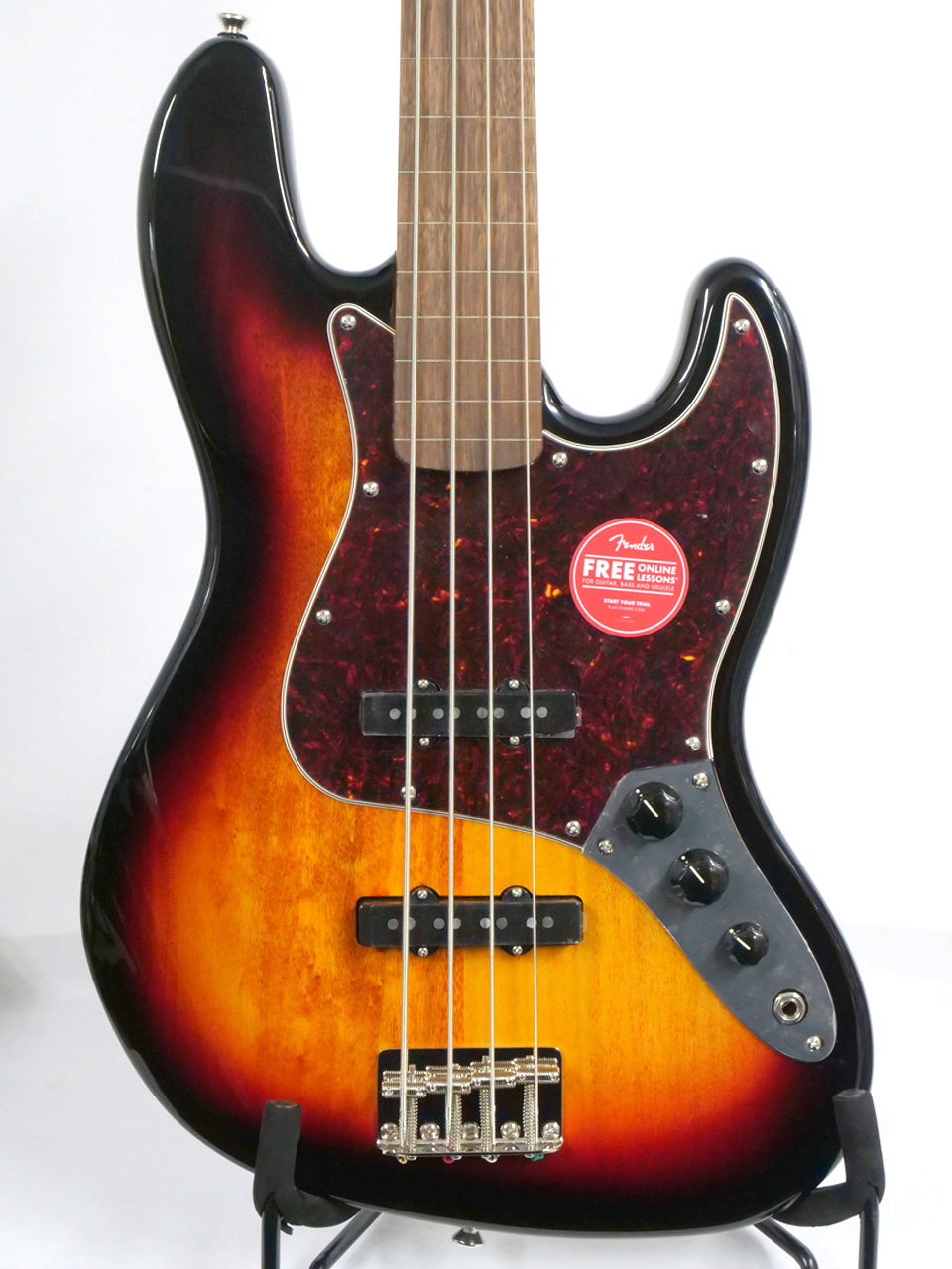 Sqiuer by Fender Classic Vibe '60s Jazz Bass Fretless 2023 (3-Color Sunburst)