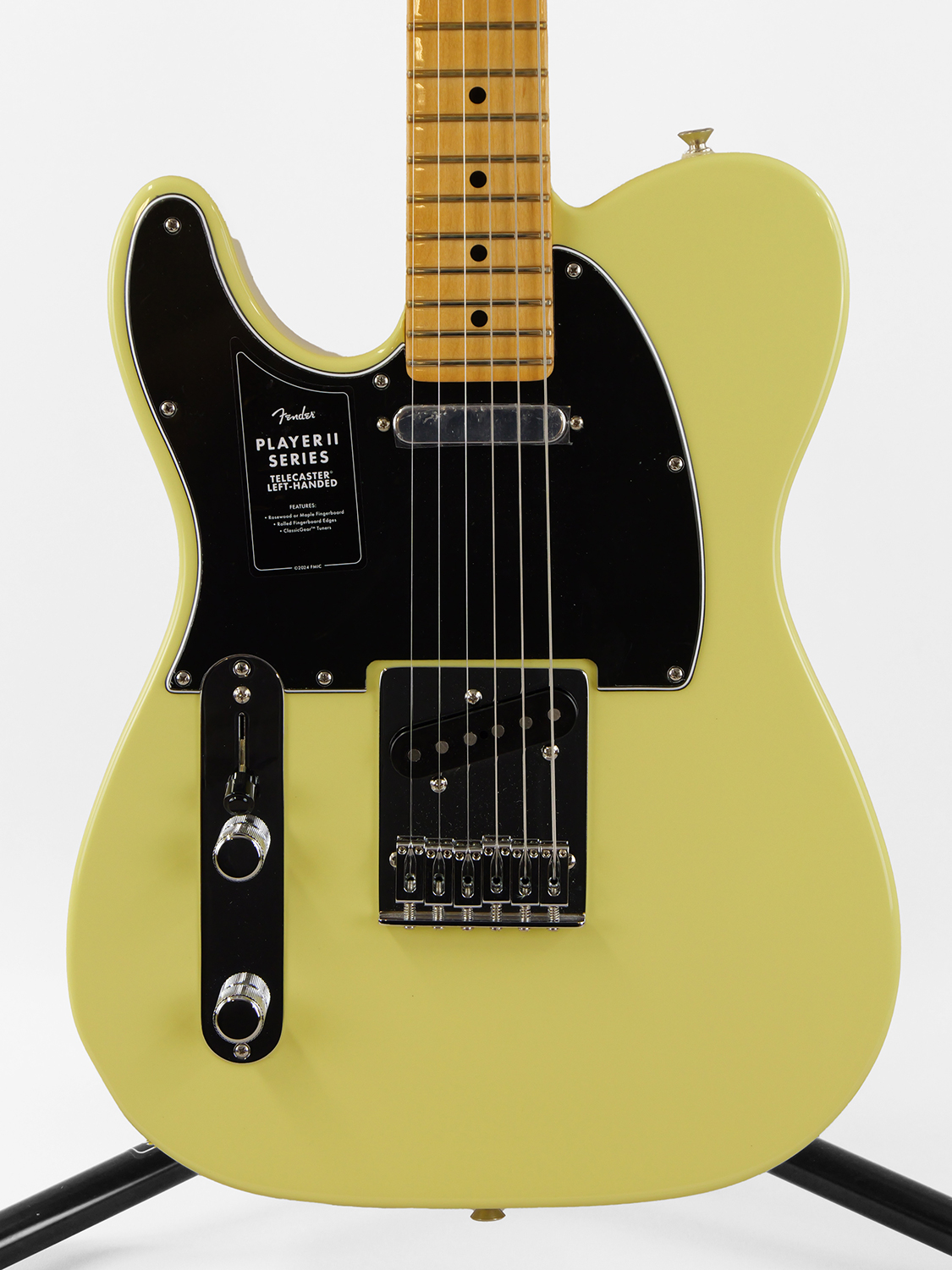 Fender Player II Telecaster Left Handed (Hialeah Yellow）