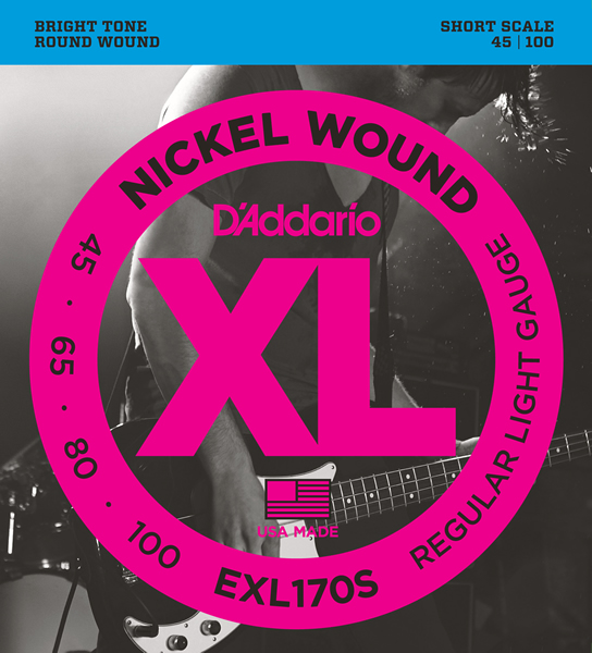 D'Addario EXL170S Short Scale (45-100)