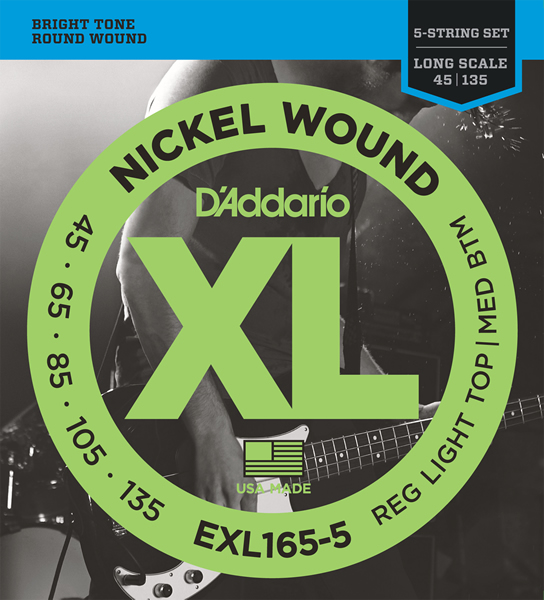 D'Addario EXL165-5 【5弦】 (45-135)