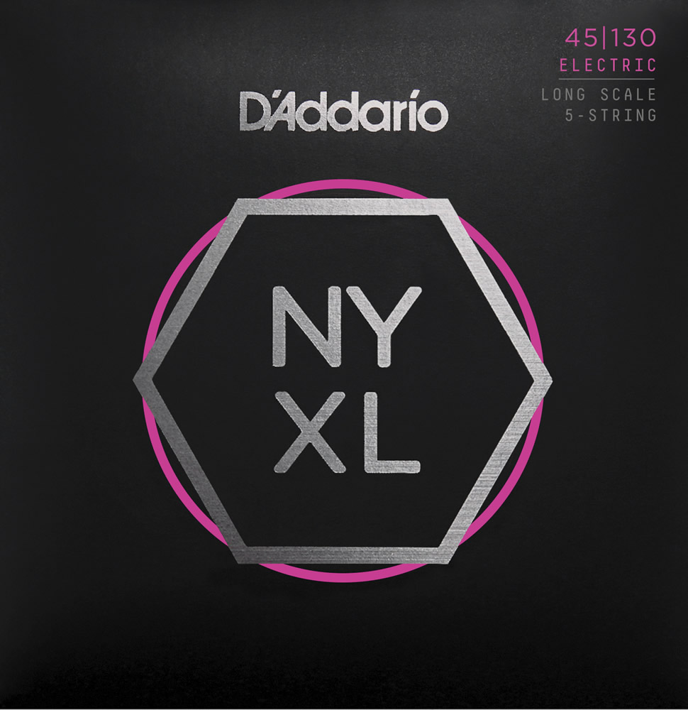 D'Addario NYXL45130 Regular Light 【5弦】 (45-100)