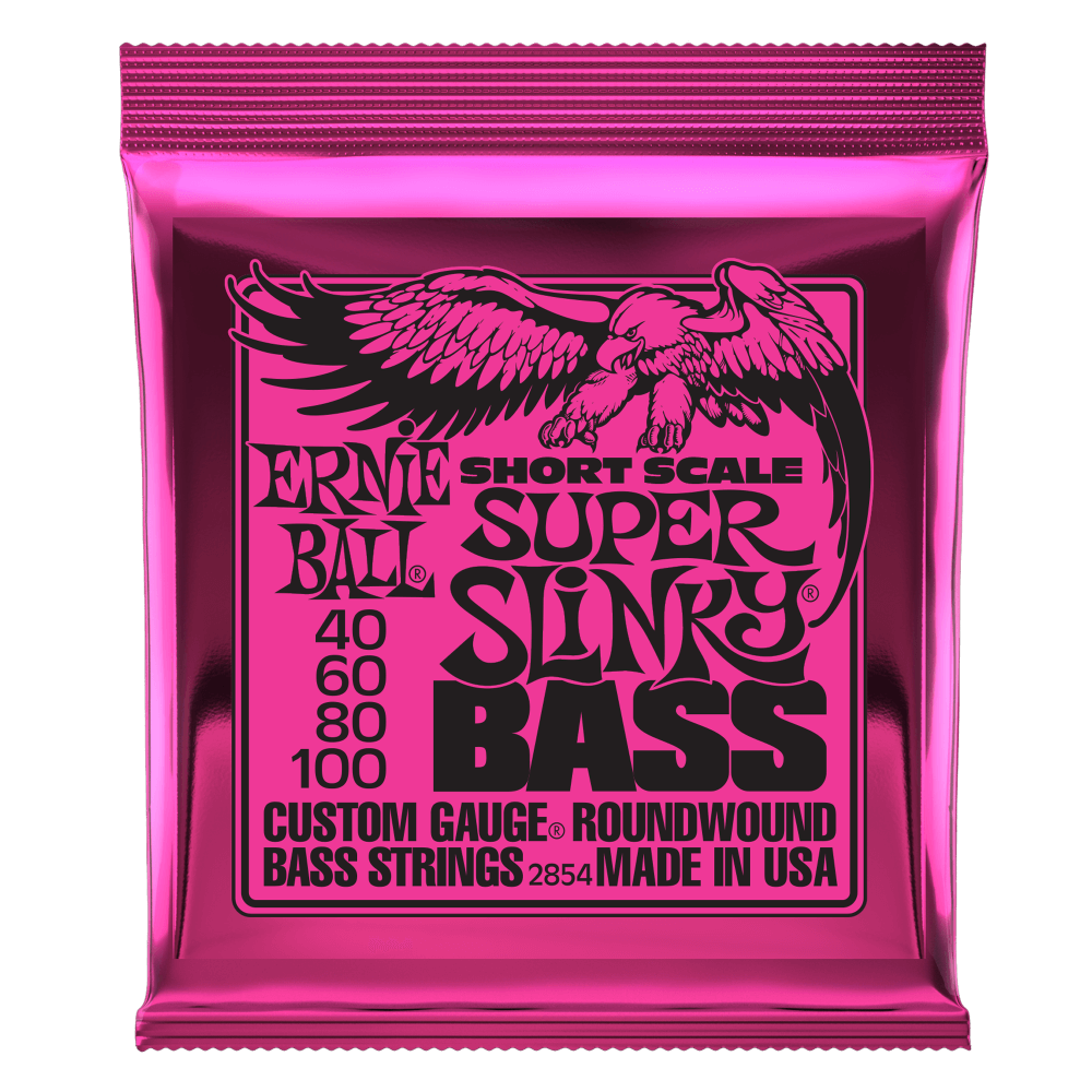 Ernie Ball 2854 Super Slinky / Short Scale (40-100)