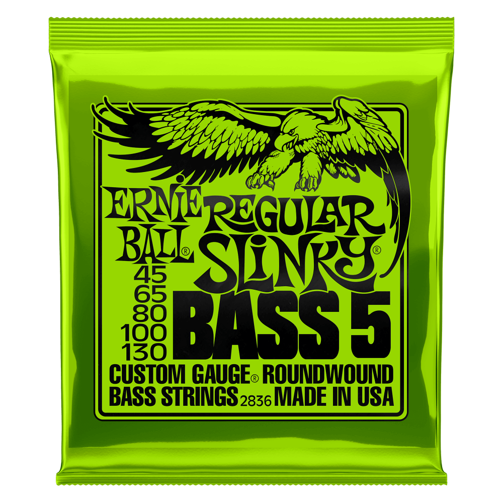 Ernie Ball 2836 Regular Slinky 【5弦】 (45-130)
