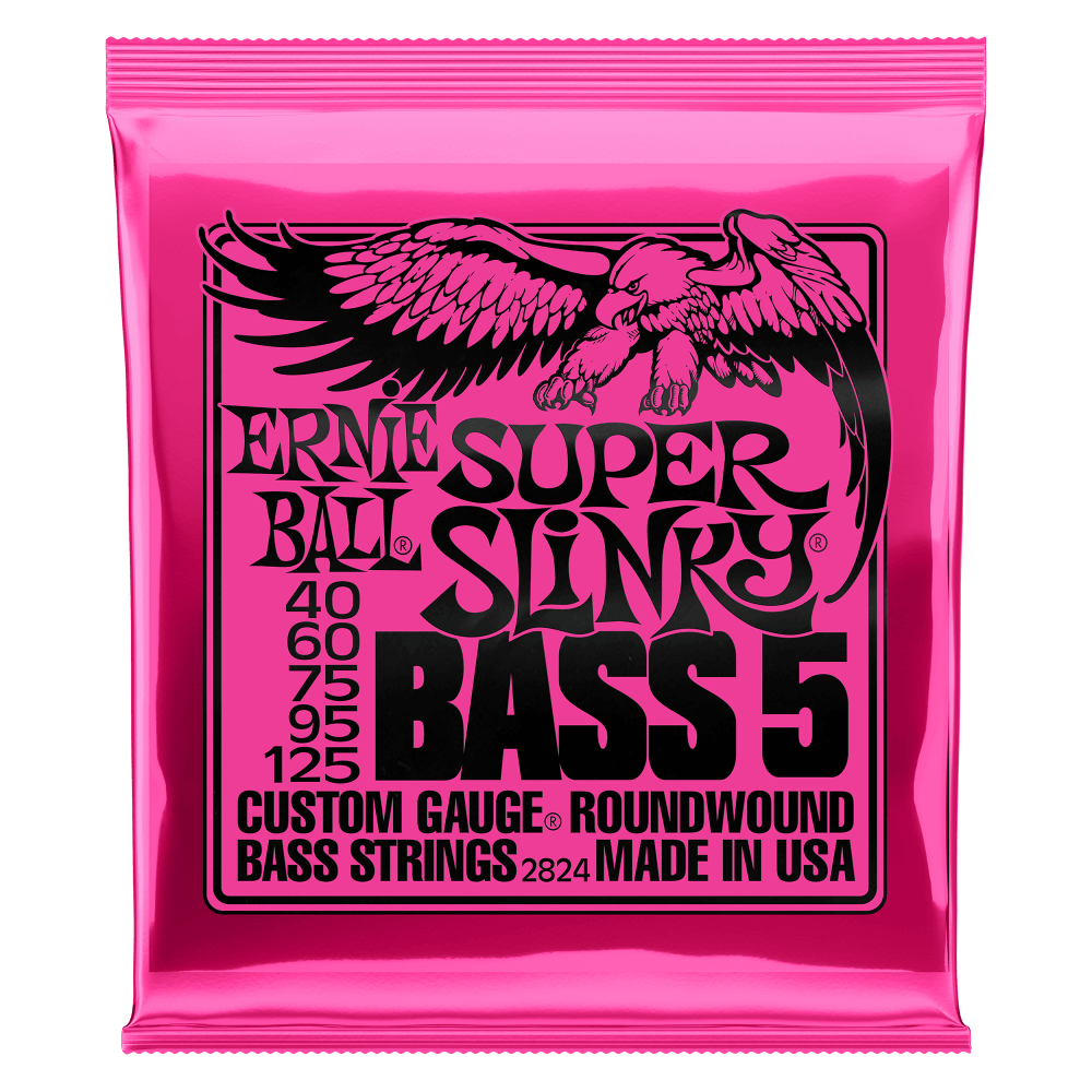 Ernie Ball 2834 Super Slinky 【5弦】 (40-125)