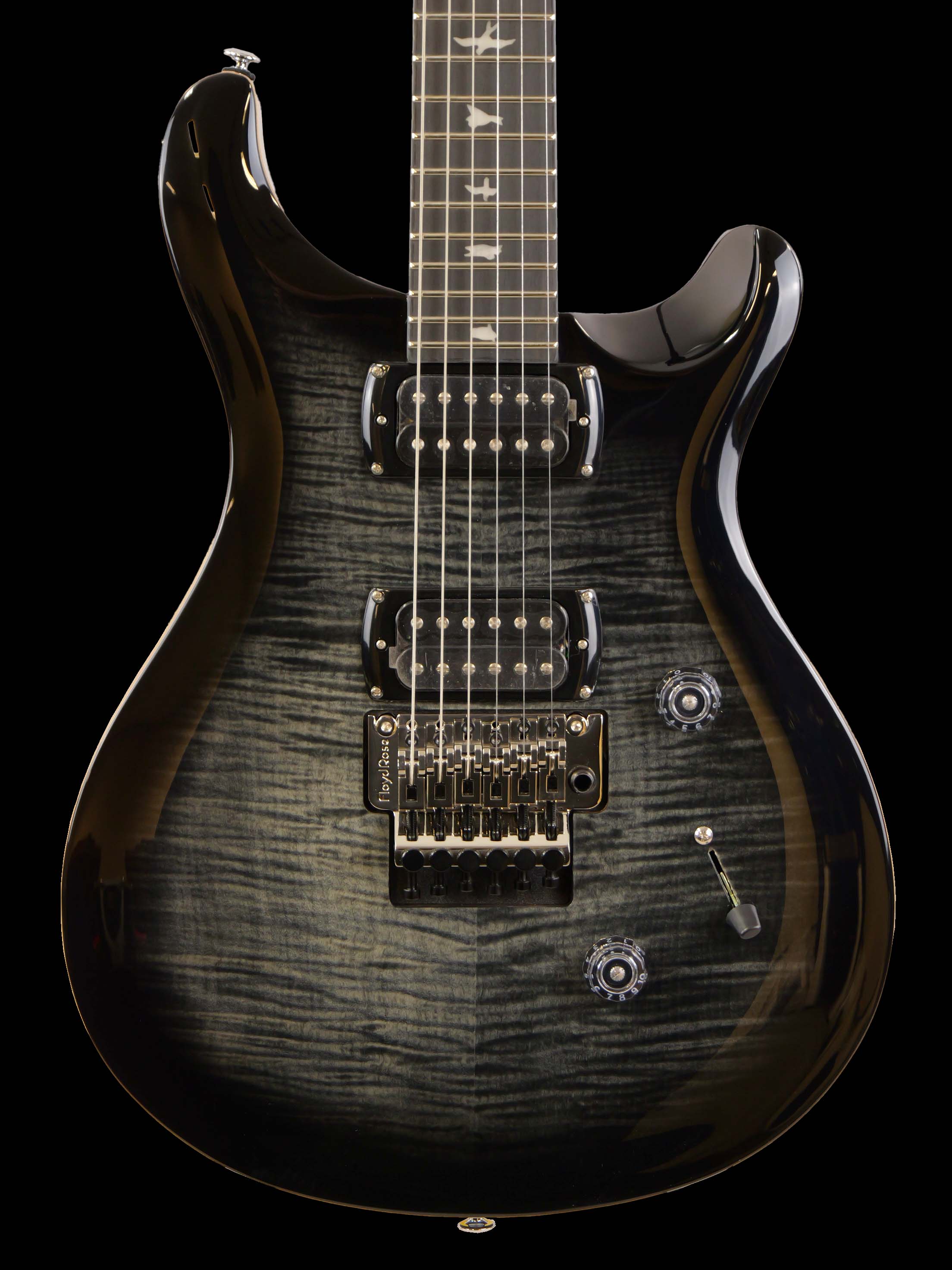 Paul Reed Smith(PRS) SE Custom 24 “Floyd”  (Charcoal Burst)