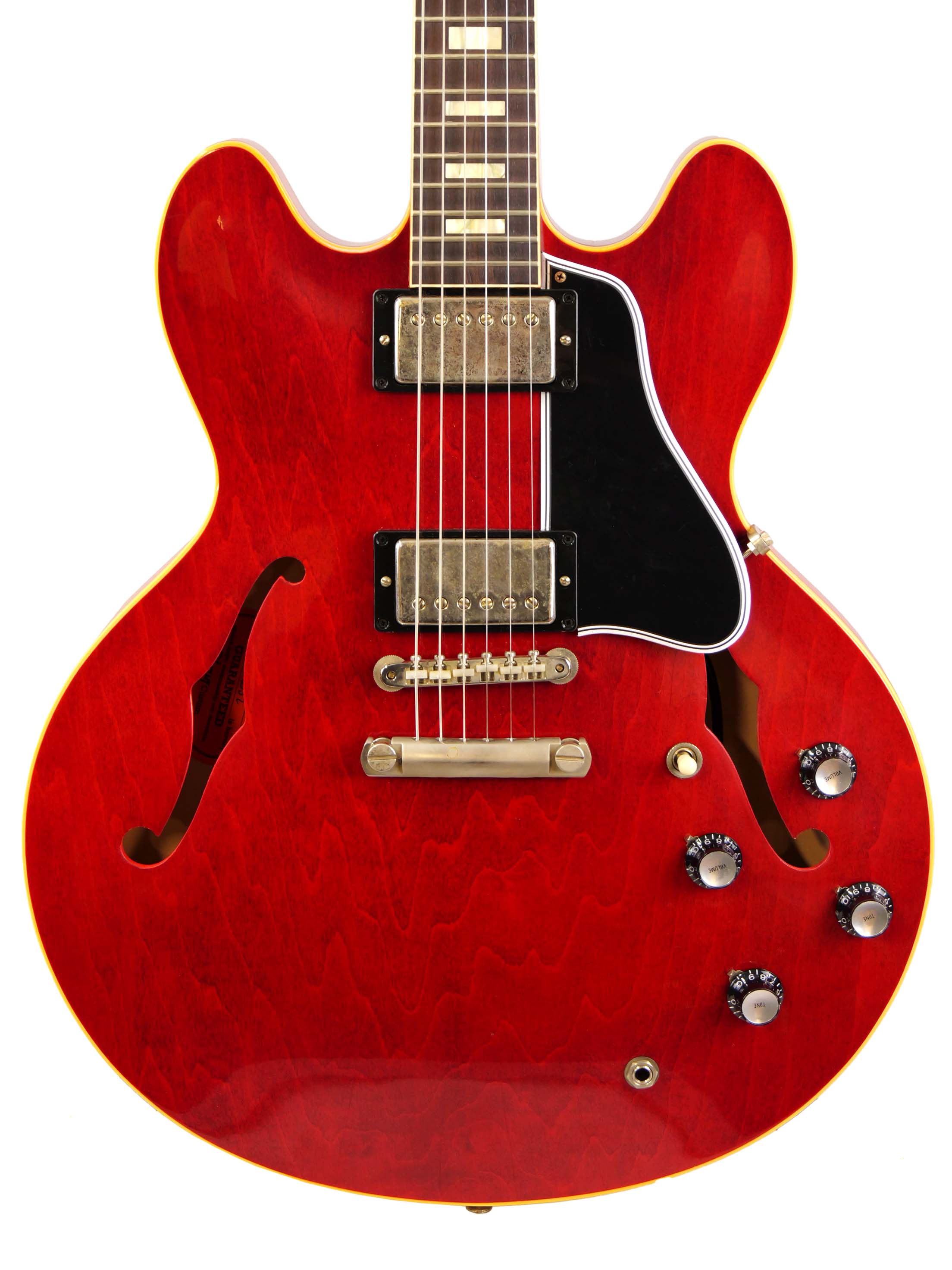 (SOLD) Gibson Custom Shop Murphy Lab 1964 ES-335 Reissue Ultra Light Aged (60s Cherry)