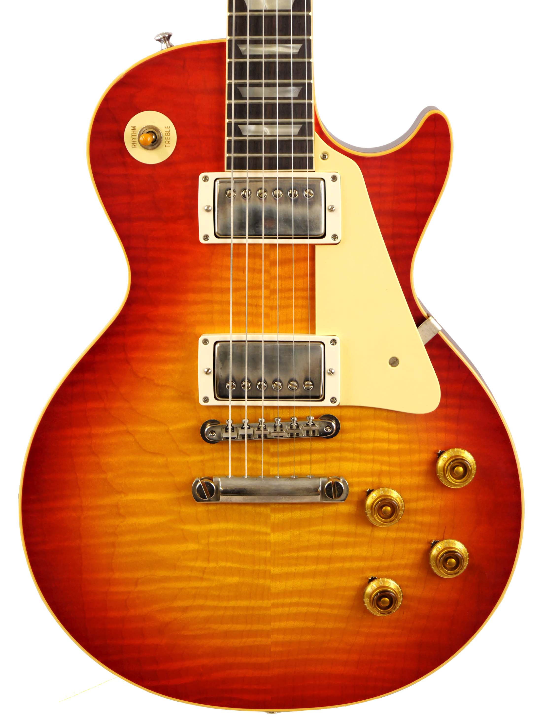 (SOLD)Gibson Custom Shop 1959 Les Paul Standard Reissue VOS (Washed Cherry Sunburst)