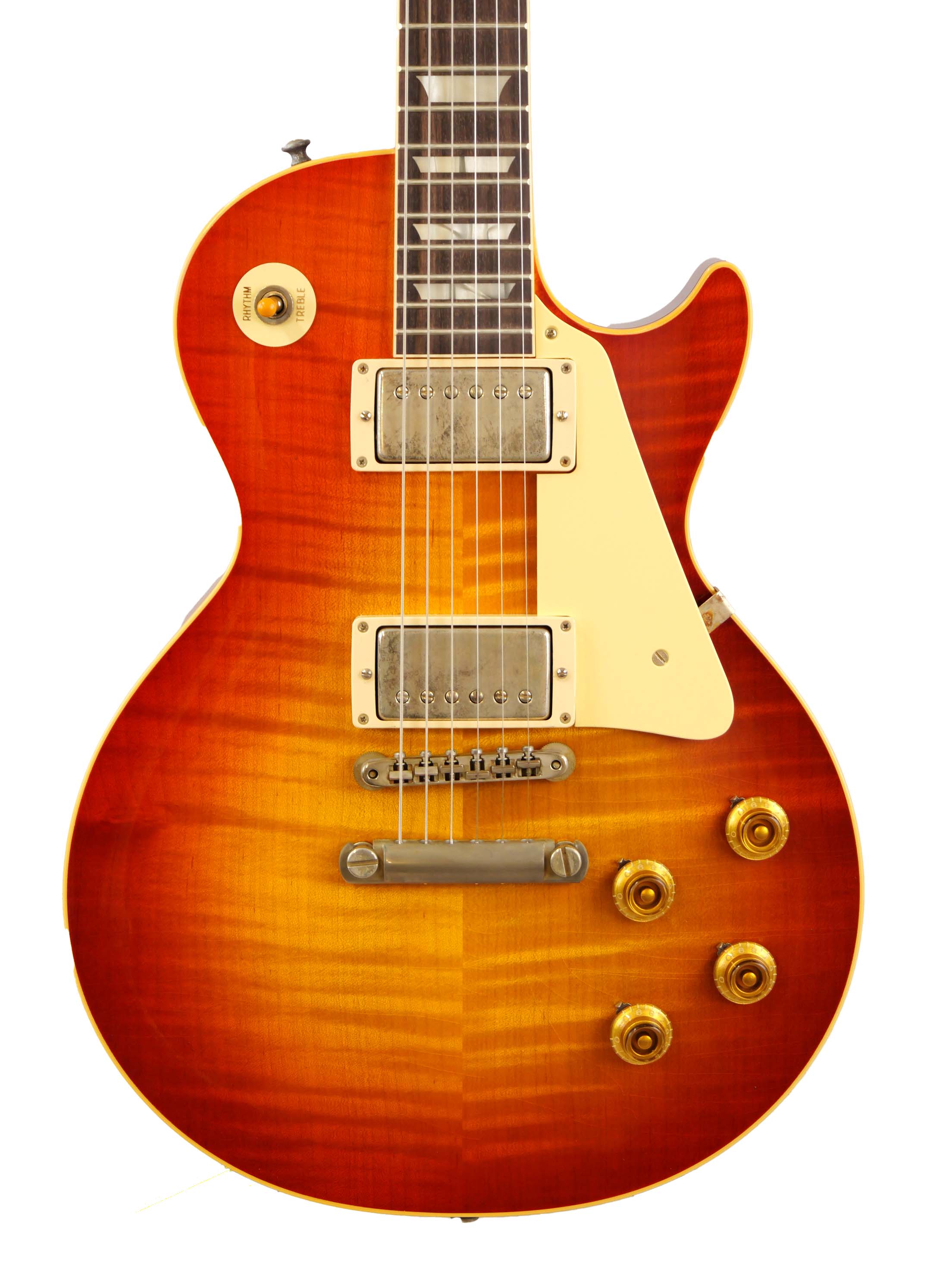 (SOLD)Gibson Custom Shop Murphy Lab 1959 Les Paul Standard Reissue Ultra Light Aged (Sunrise Teaburst)