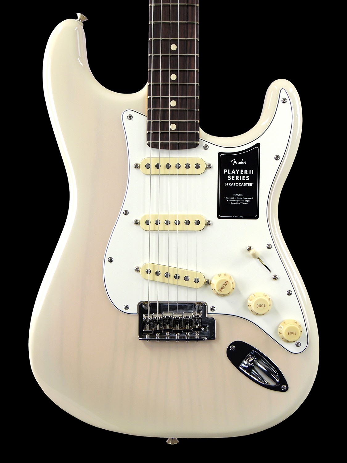 Fender Player II Stratocaster Chambered Ash (White Blonde)