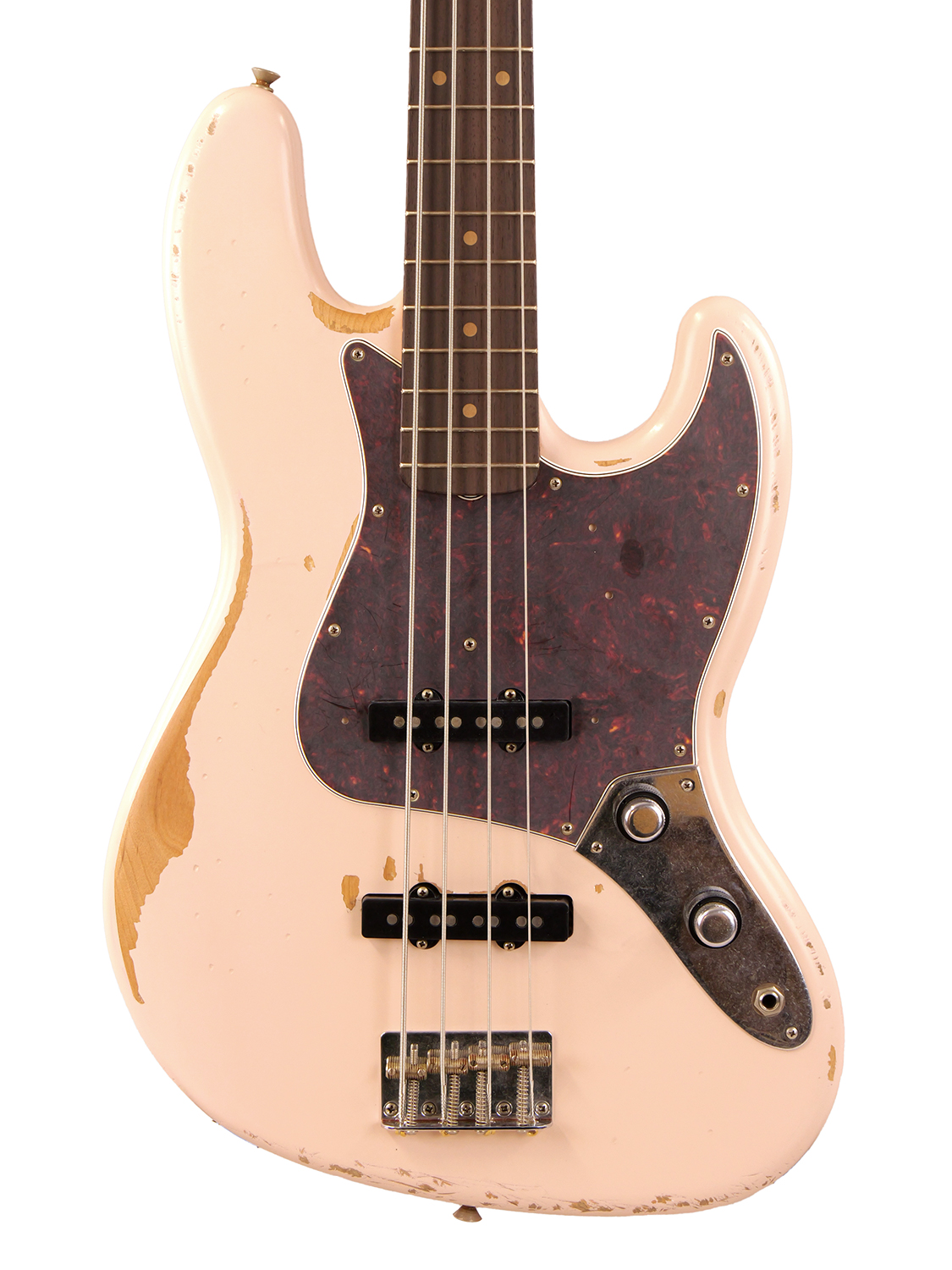 Fender Flea Jazz Bass (Roadworn Shell Pink)