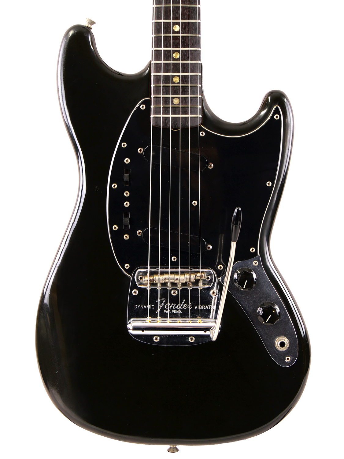 Fender USA Mustang 1977-1978 (Black) 【Vintage】