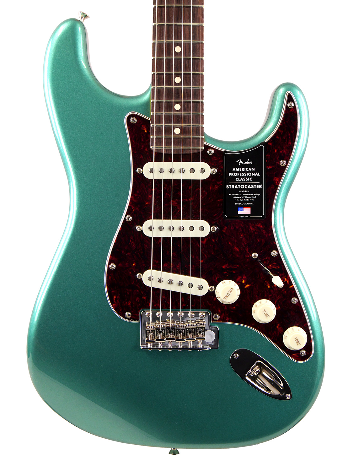 Fender American Professional Classic Stratocaster（Faded Sherwood Green Metallic）