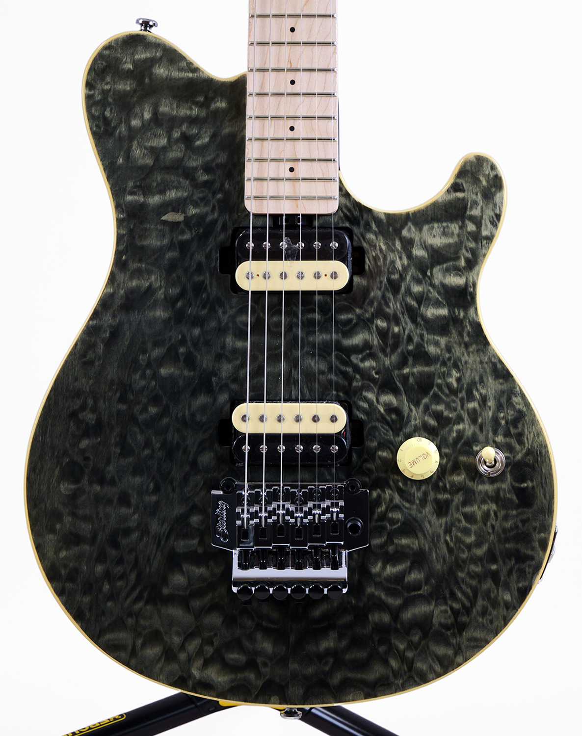 Sterling by MUSIC MAN AX40-TBK-M (Trans Black)