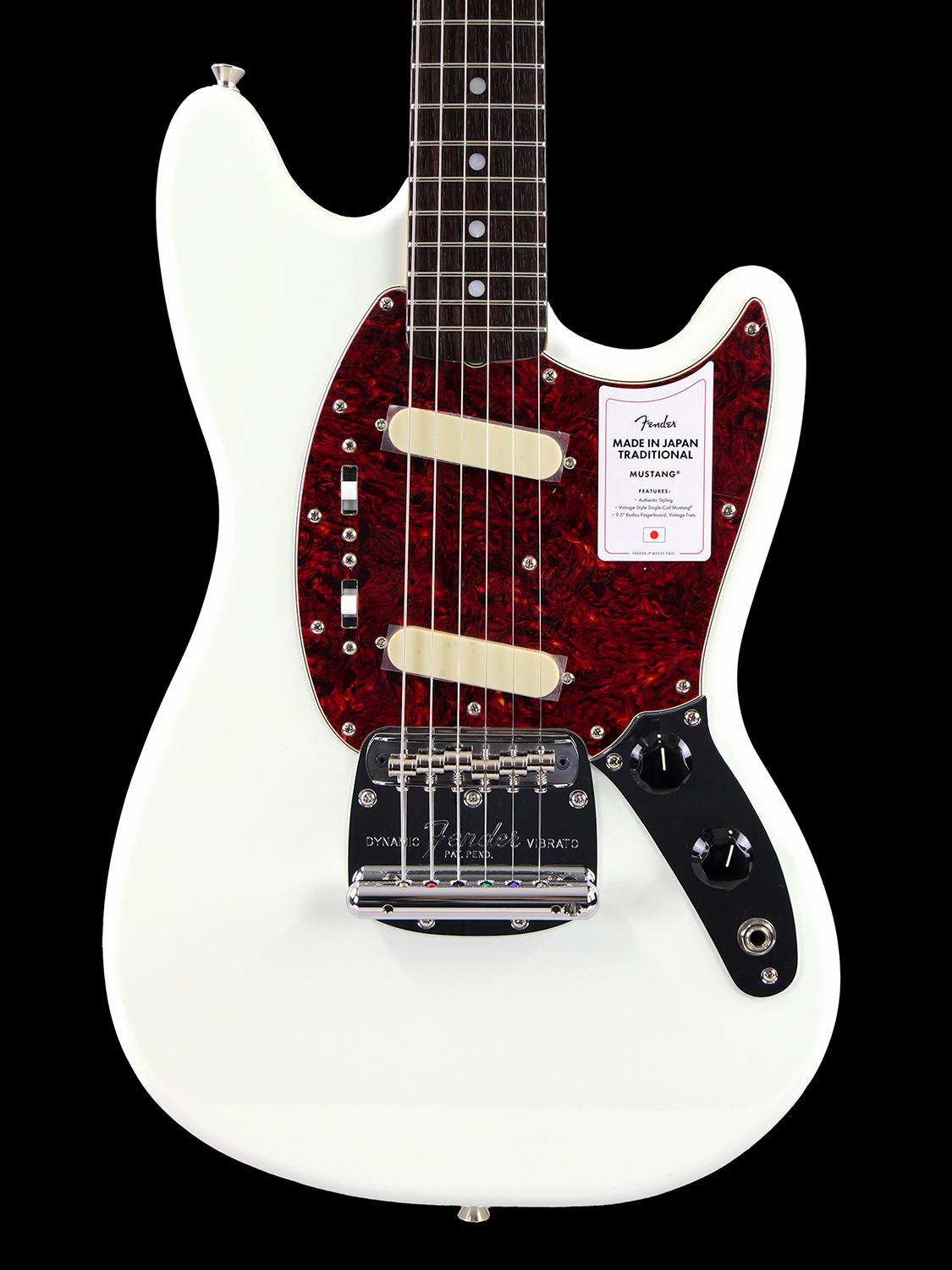 Fender Made in Japan Traditional 60s Mustang 2025 (Olympic White)