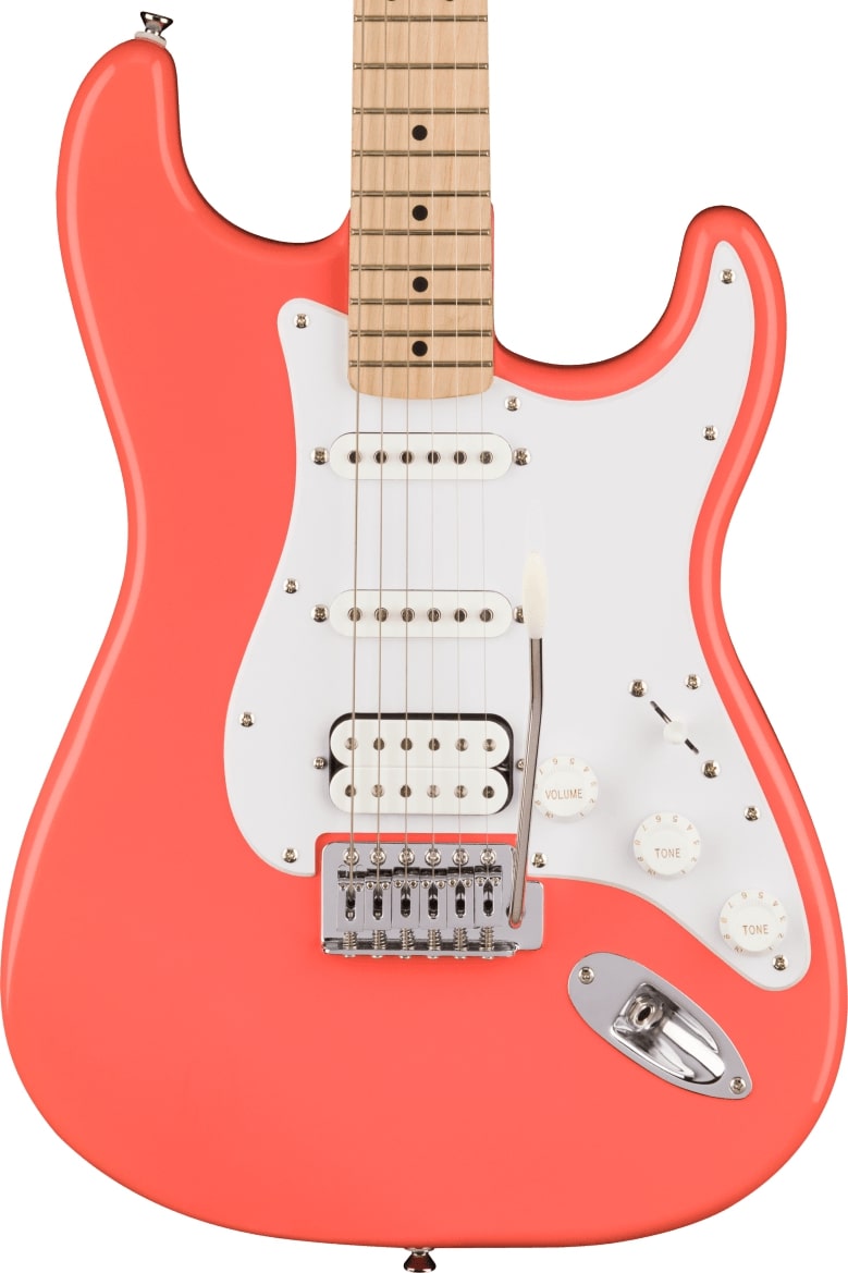 Squier by Fender Sonic Stratocaster HSS (Tahitian Coral)