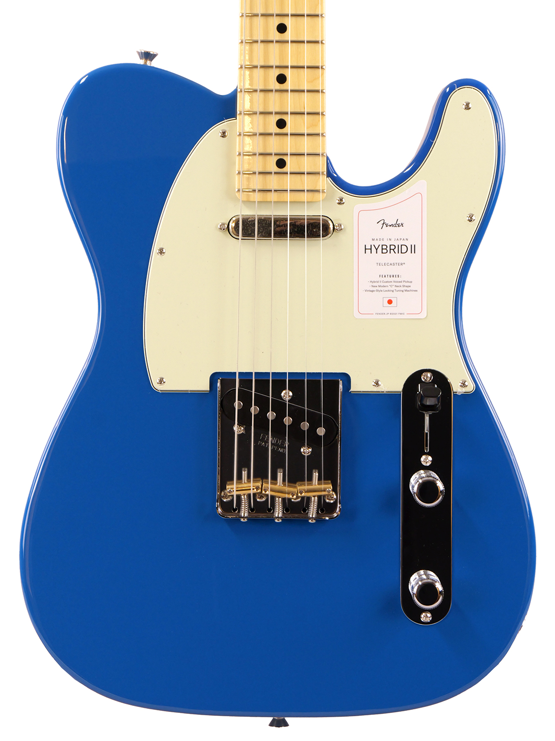 Fender Made in Japan Hybrid II Telecaster (Forest Blue)
