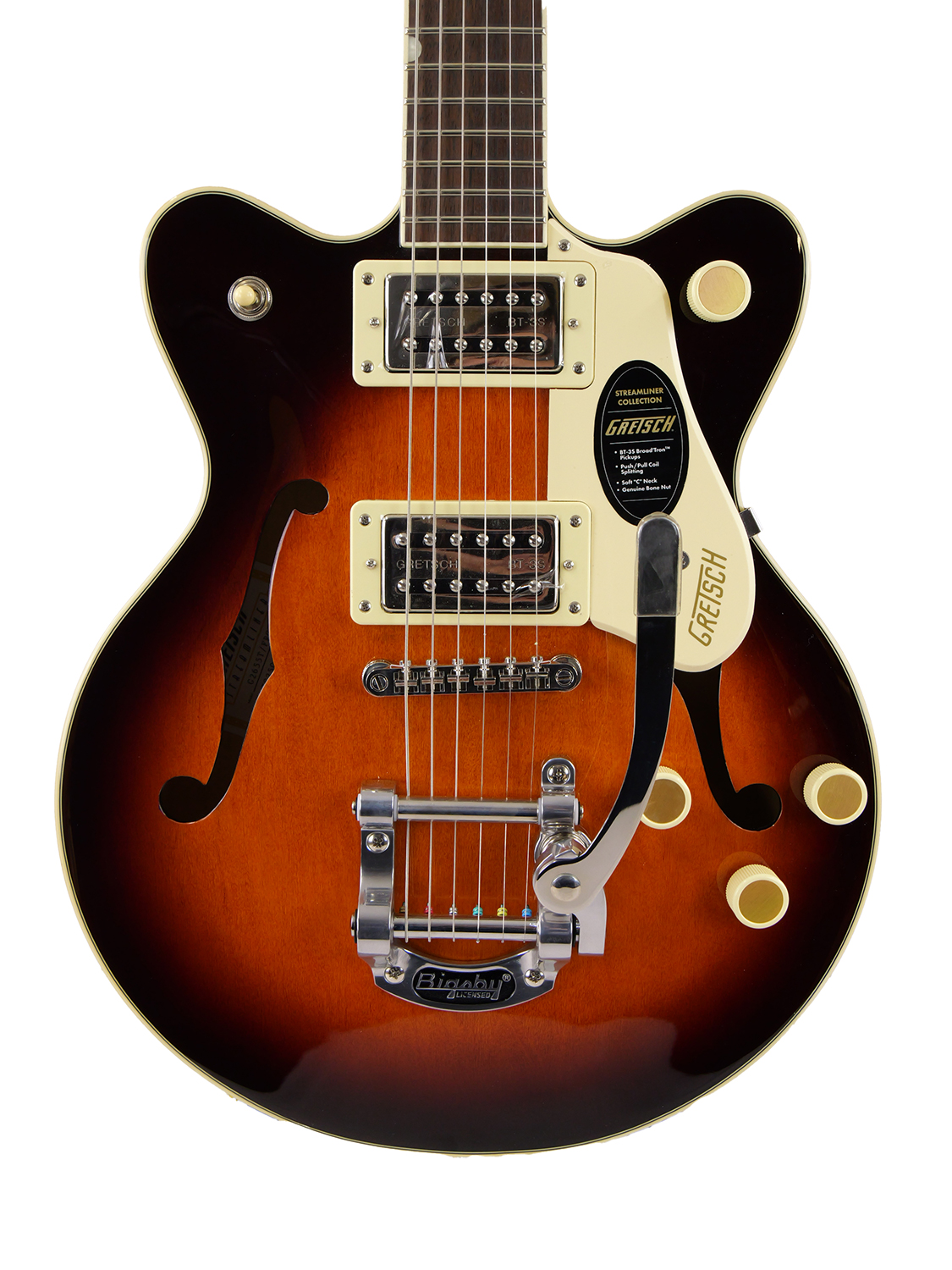 ☆Gretschセール実施中☆ Gretsch G2655T Streamliner Center Block Jr. Double-Cut with Bigsby (Forge Glow)