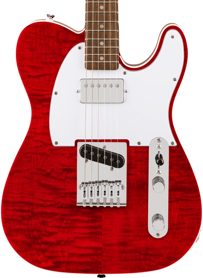 Squier by Fender Affinity Series Telecaster FMT SH (Crimson Red Transparent)