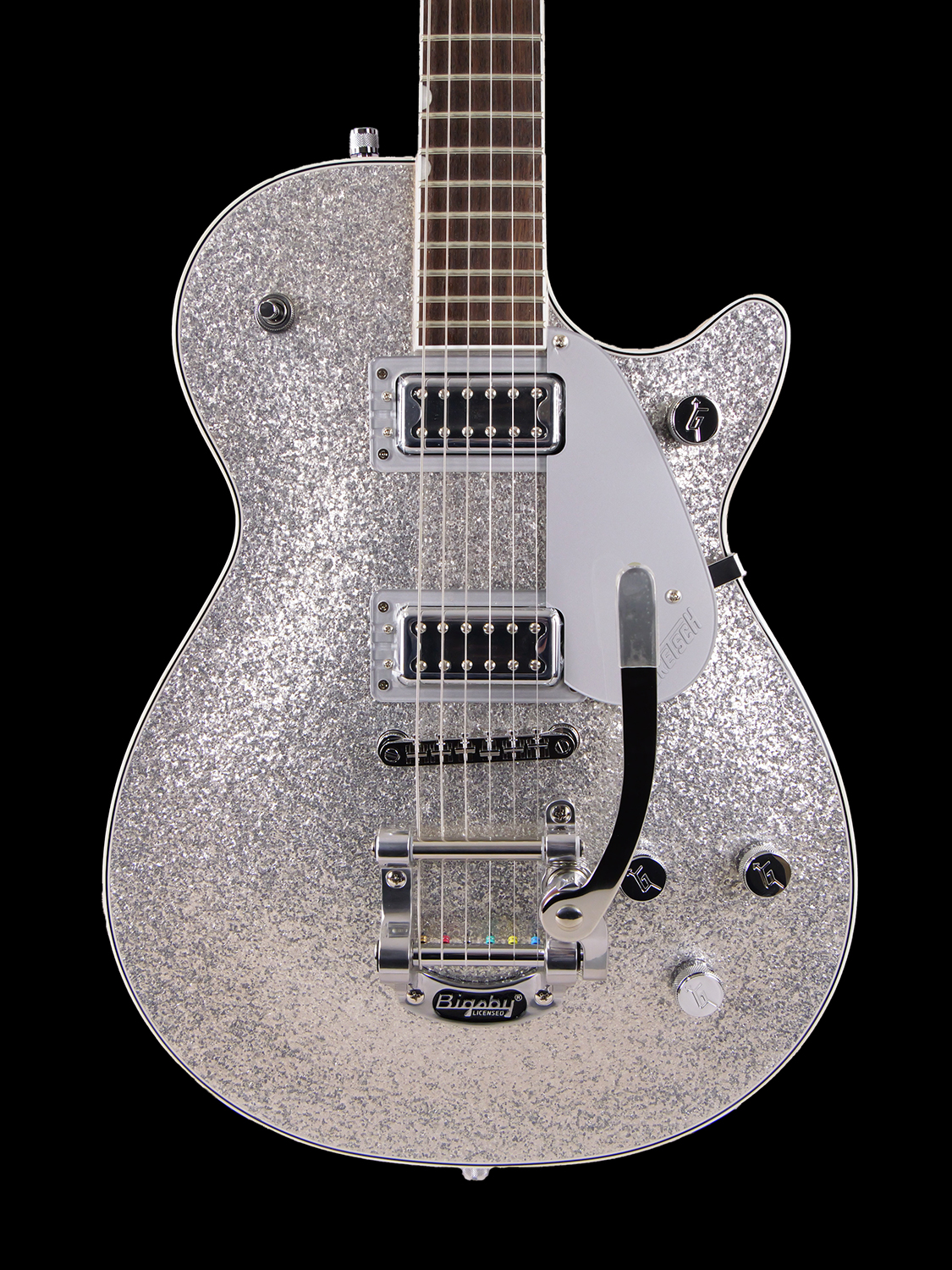 ☆Gretschセール実施中☆ Gretsch G5230T Electromatic Sparkle Jet FT Single-Cut with Bigsby (Silver Sparkle)