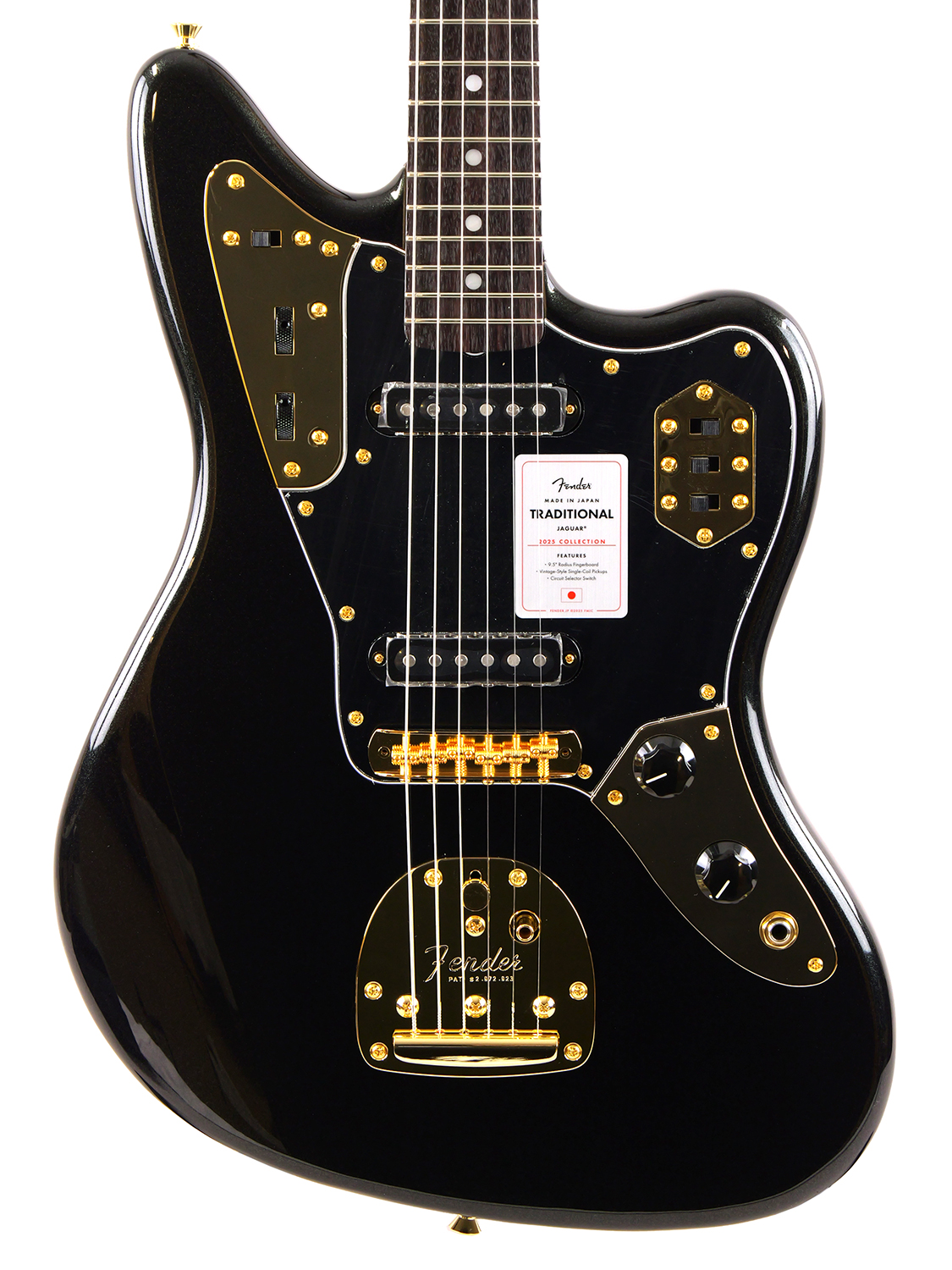 Fender Made in Japan Traditional 2025 Collection 60s Jaguar (Black Pearl)