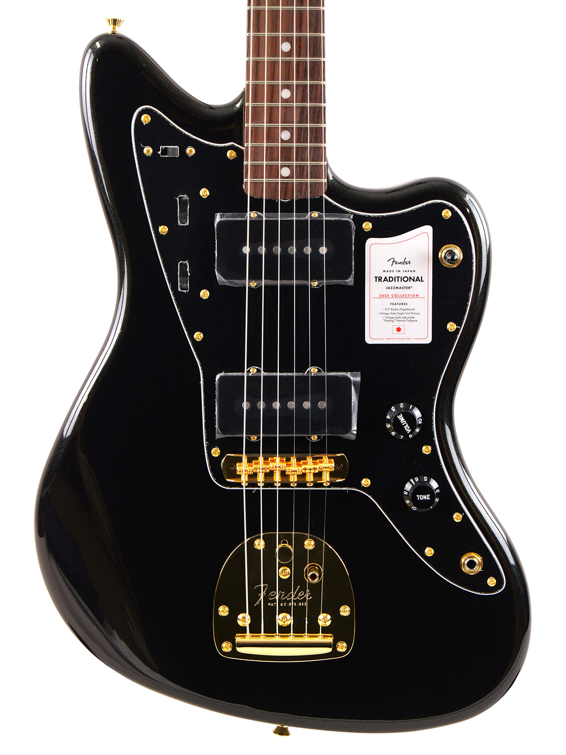 Fender Made in Japan Traditional 2025 Collection 60s Jazzmaster (Black Pearl)