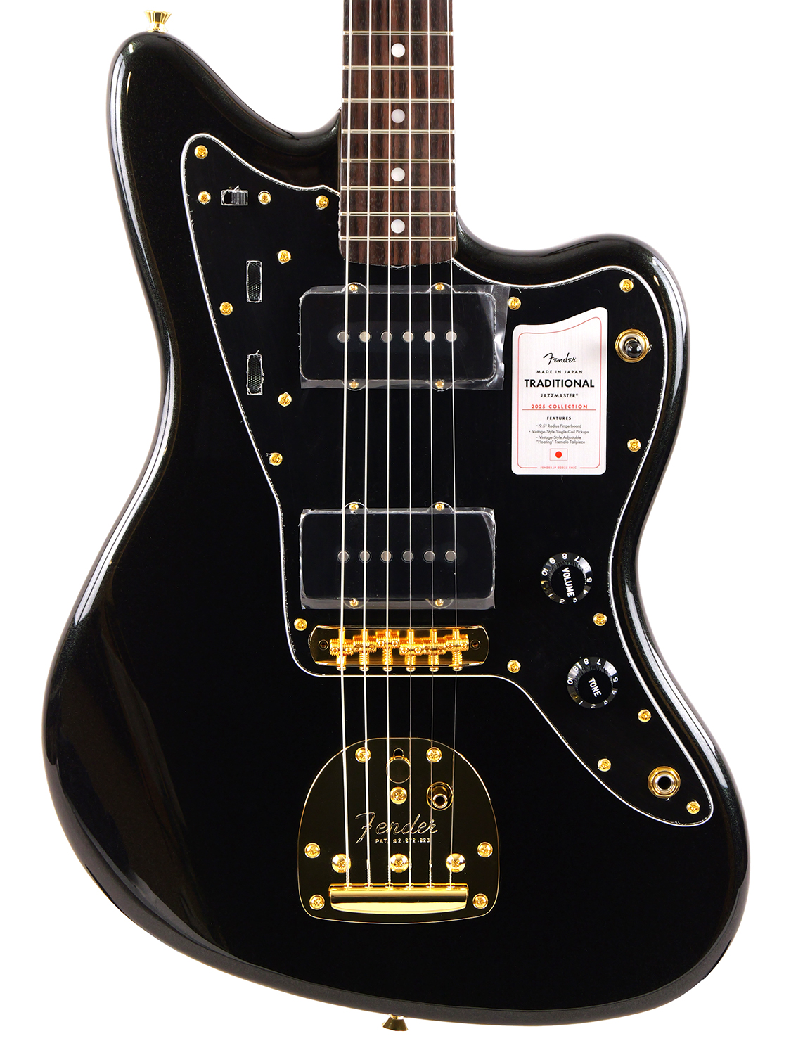 Fender Made in Japan Traditional 2025 Collection 60s Jazzmaster (Black Pearl)